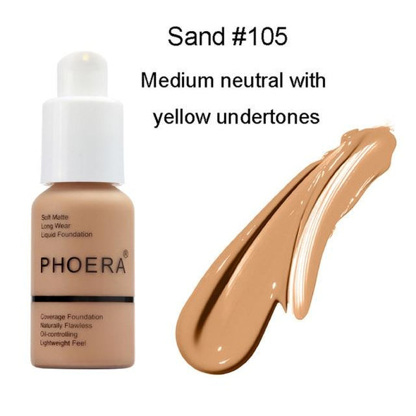 PHOERA Full Coverage Liquid Foundation