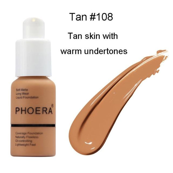 PHOERA Full Coverage Liquid Foundation