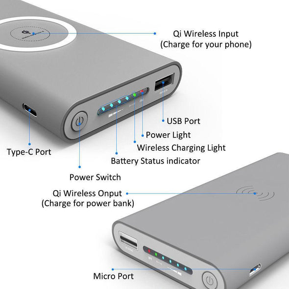 Wireless Portable Powerbank